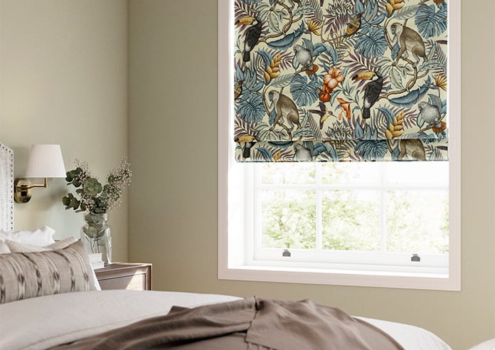Rain Forest, Henna - Roman Blind - Image 5